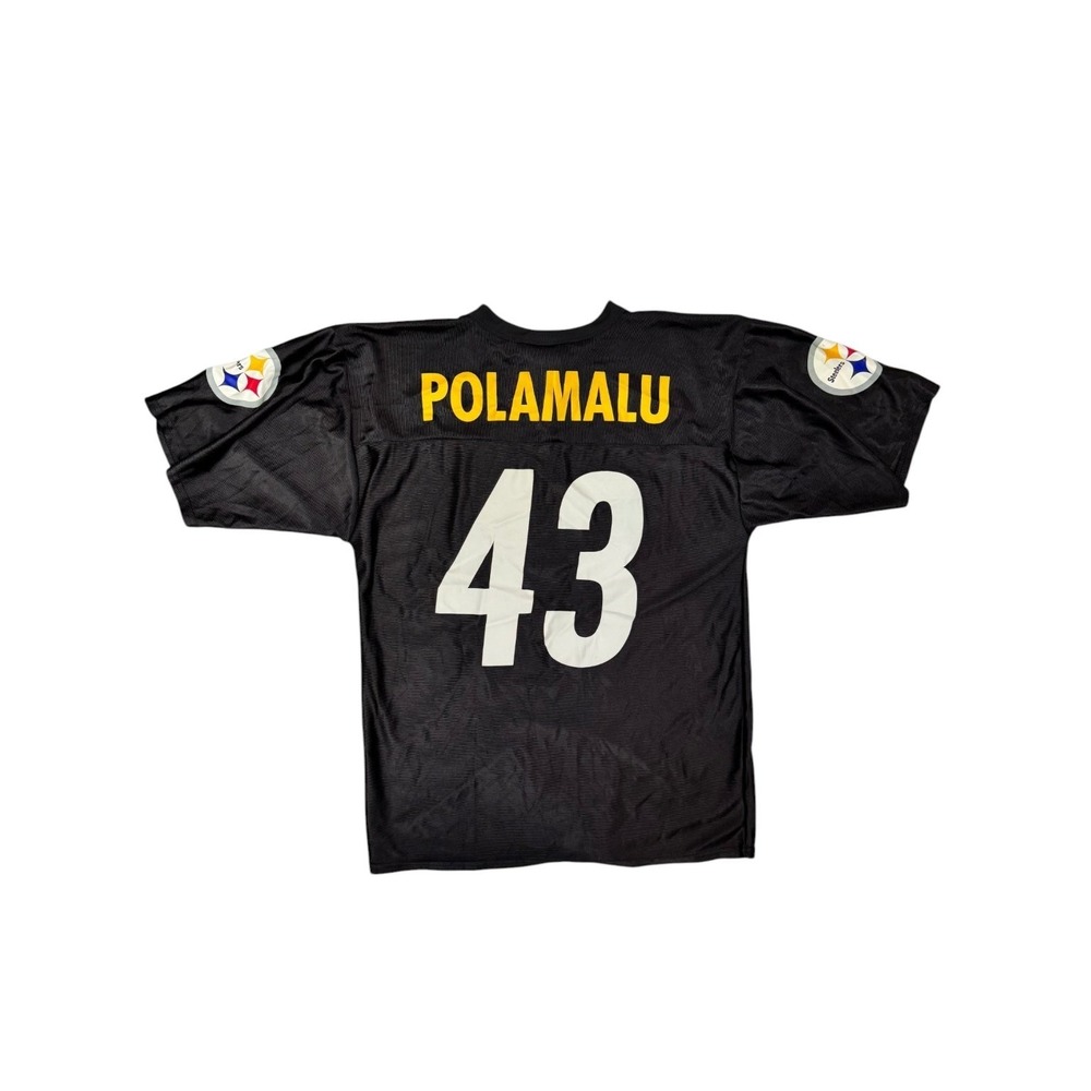 Pittsburgh Steelers Football Jersey Troy Polamalu #43 NFL Players Inc. Size M - Picture 2 of 5